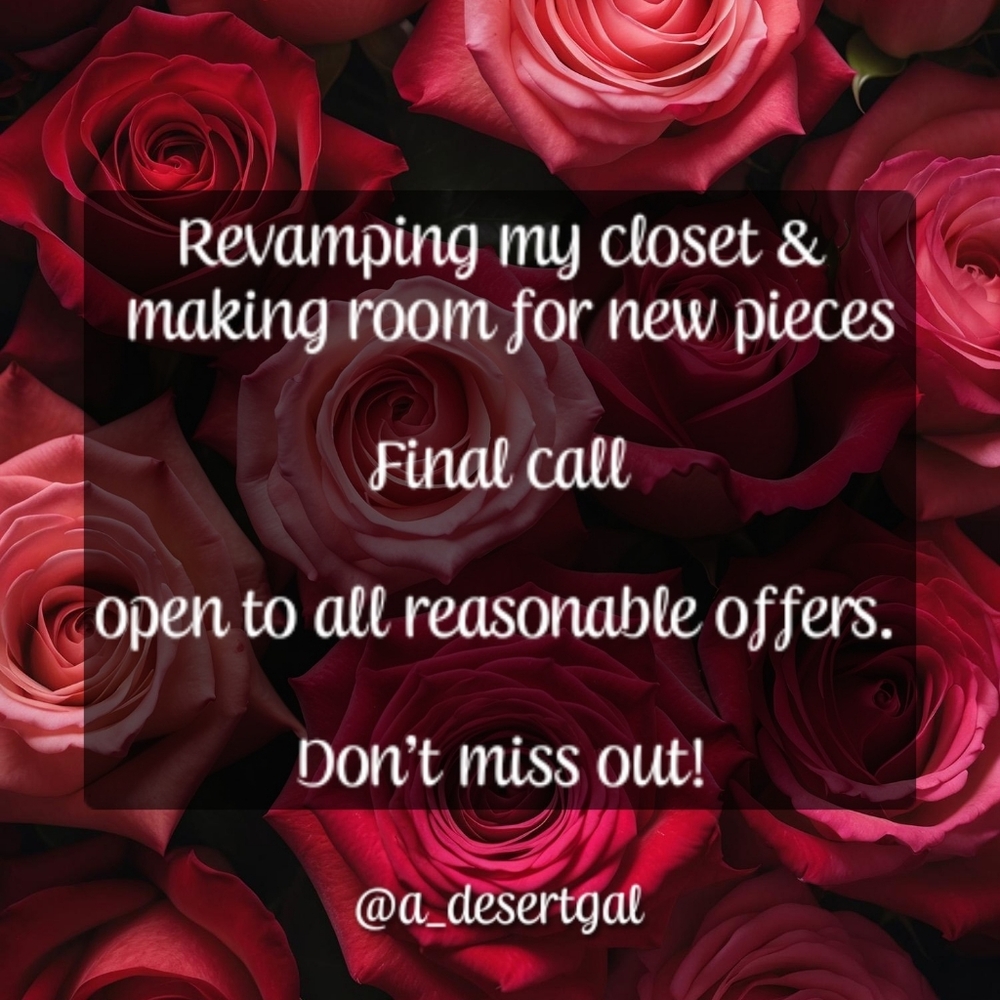 Reasonable Offers Welcomed